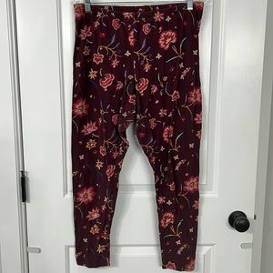 Floral leggings